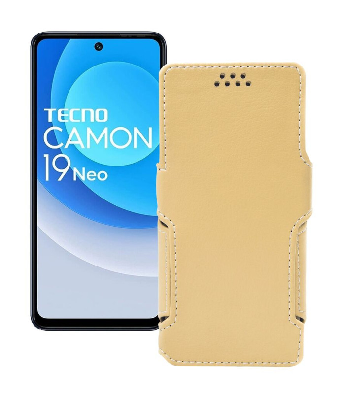 Чохол-книжка з екошкіри для телефону Tecno Camon 19 Neo