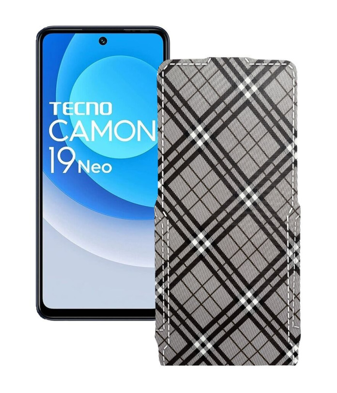 Чохол-флип з екошкіри для телефону Tecno Camon 19 Neo