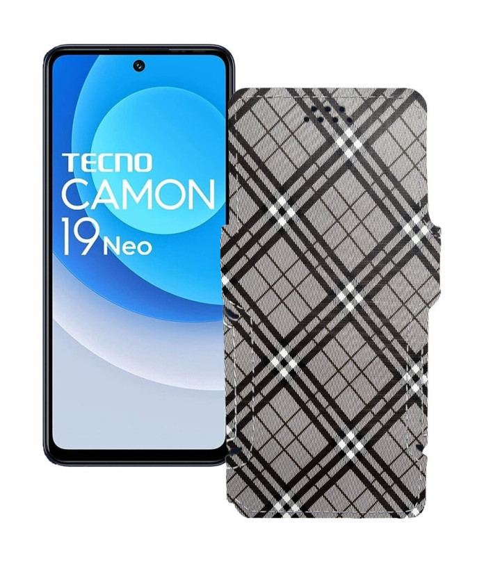 Чохол-книжка з екошкіри для телефону Tecno Camon 19 Neo