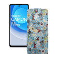 Чохол-флип з екошкіри для телефону Tecno Camon 19 Neo