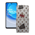 Чохол-флип з екошкіри для телефону Tecno Camon 19 Neo