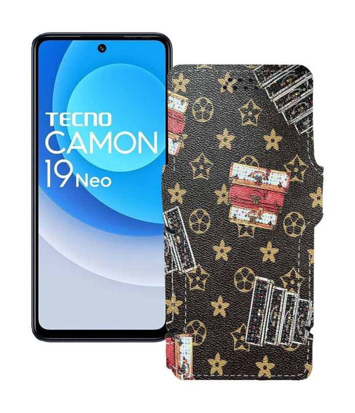 Чохол-книжка з екошкіри для телефону Tecno Camon 19 Neo