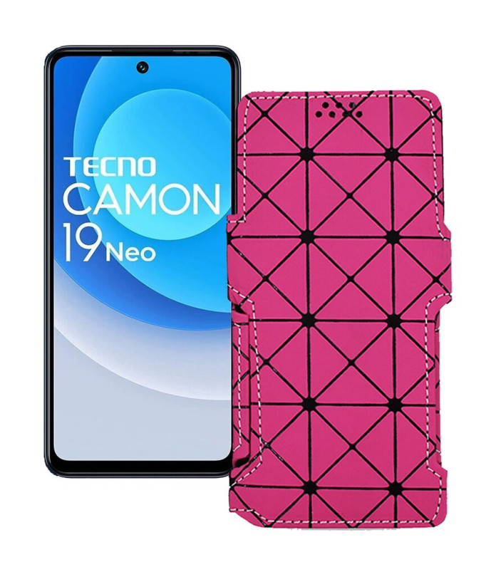 Чохол-книжка з екошкіри для телефону Tecno Camon 19 Neo