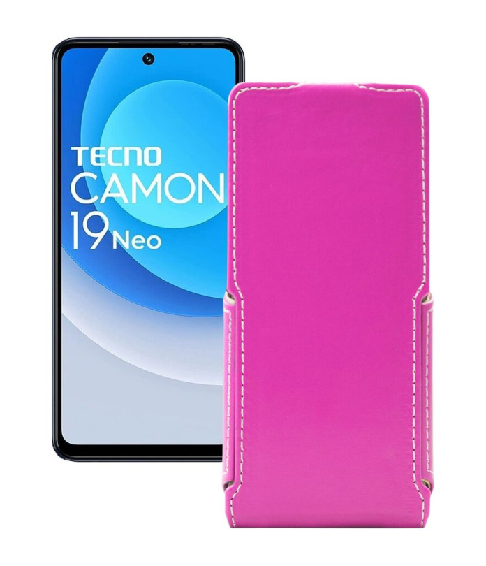 Чохол-флип з екошкіри для телефону Tecno Camon 19 Neo