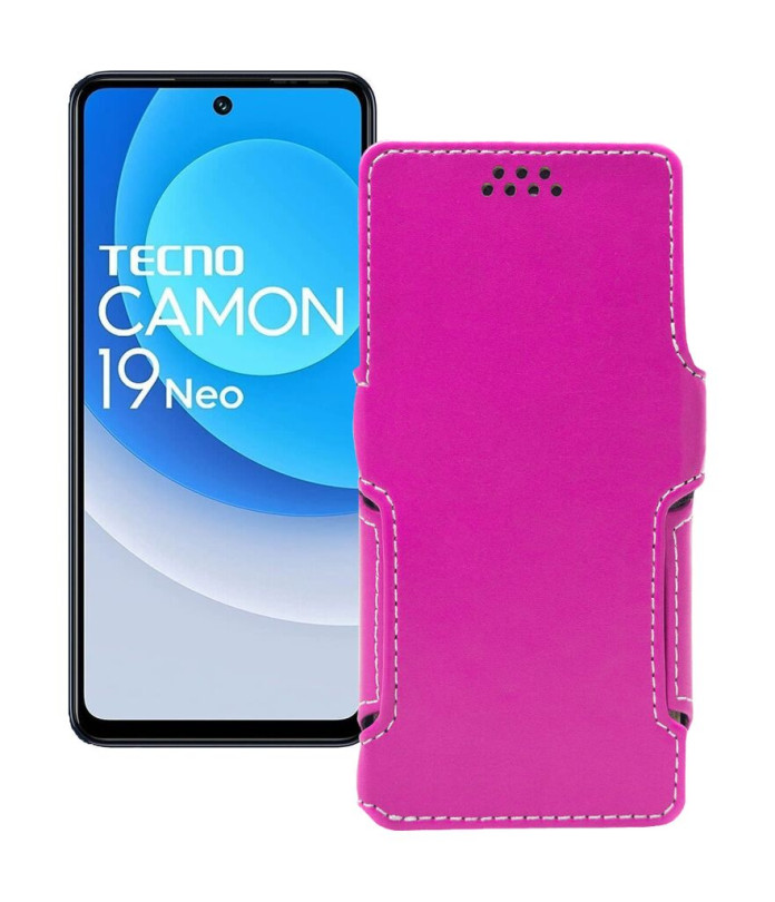 Чохол-книжка з екошкіри для телефону Tecno Camon 19 Neo