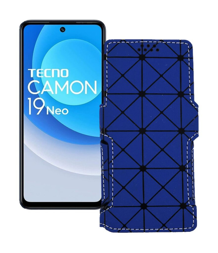 Чохол-книжка з екошкіри для телефону Tecno Camon 19 Neo