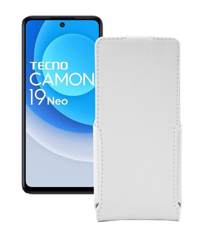 Чохол-флип з екошкіри для телефону Tecno Camon 19 Neo