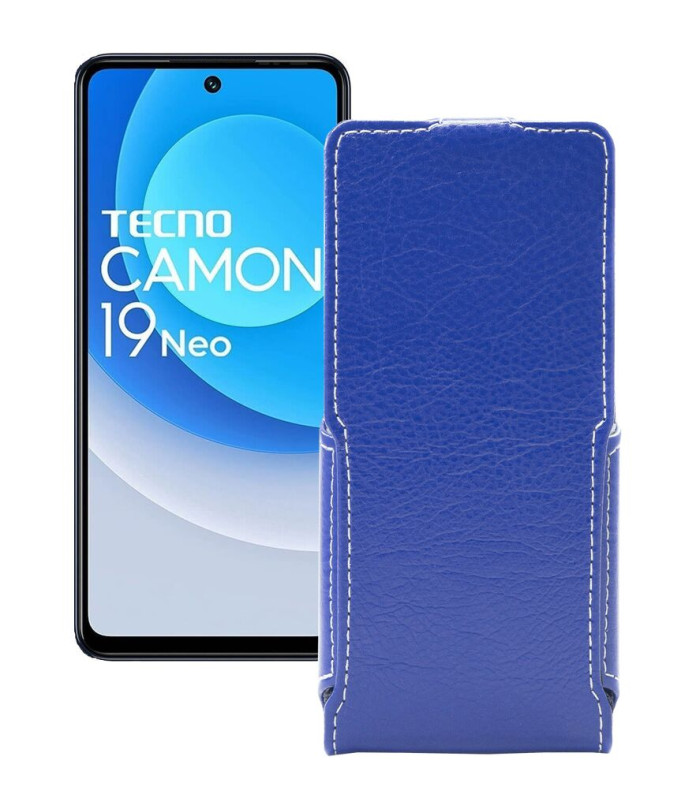 Чохол-флип з екошкіри для телефону Tecno Camon 19 Neo