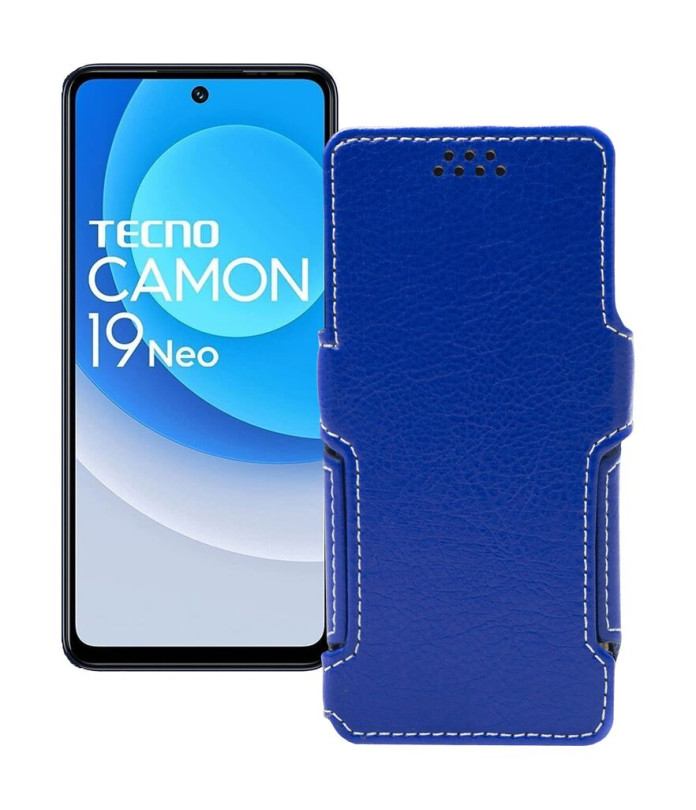 Чохол-книжка з екошкіри для телефону Tecno Camon 19 Neo