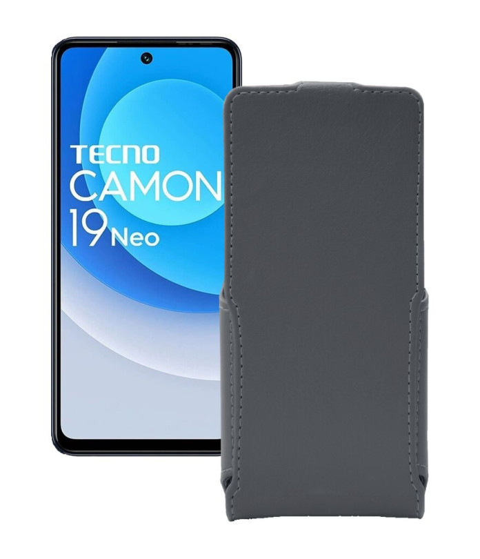 Чохол-флип з екошкіри для телефону Tecno Camon 19 Neo