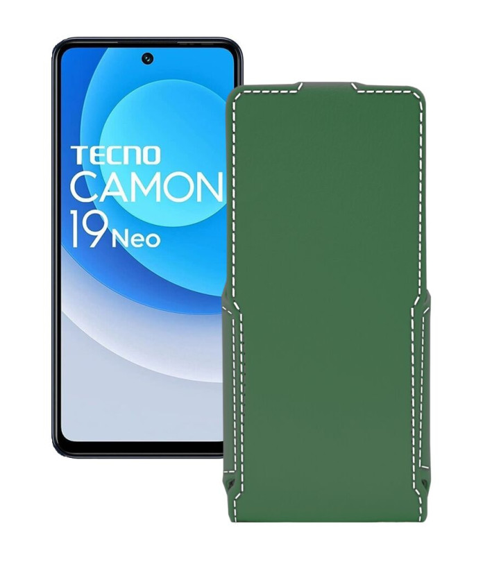 Чохол-флип з екошкіри для телефону Tecno Camon 19 Neo