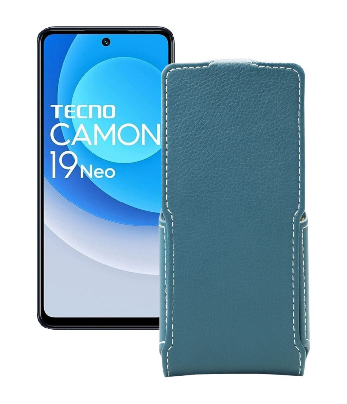 Чохол-флип з екошкіри для телефону Tecno Camon 19 Neo