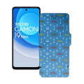 Чохол-книжка з екошкіри для телефону Tecno Camon 19 Neo