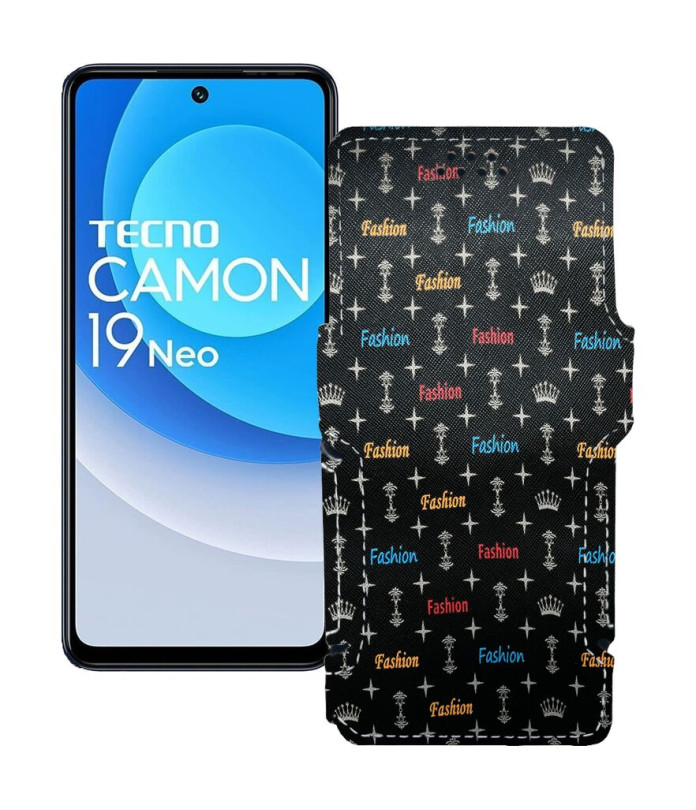 Чохол-книжка з екошкіри для телефону Tecno Camon 19 Neo