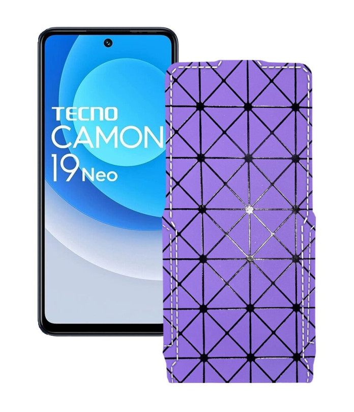 Чохол-флип з екошкіри для телефону Tecno Camon 19 Neo