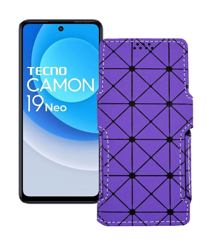 Чохол-книжка з екошкіри для телефону Tecno Camon 19 Neo