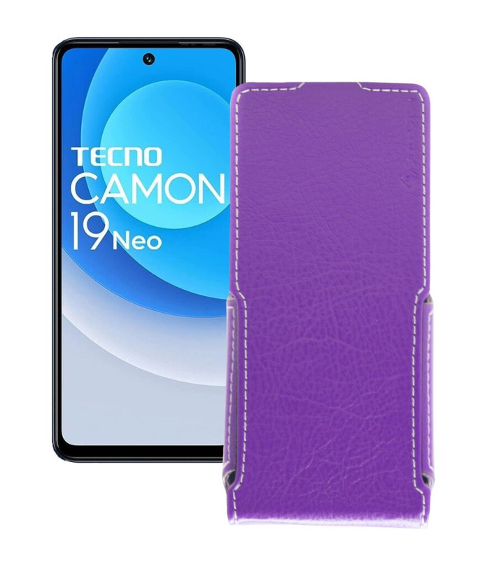 Чохол-флип з екошкіри для телефону Tecno Camon 19 Neo