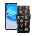 Чохол-книжка з екошкіри для телефону Tecno Camon 19 Neo