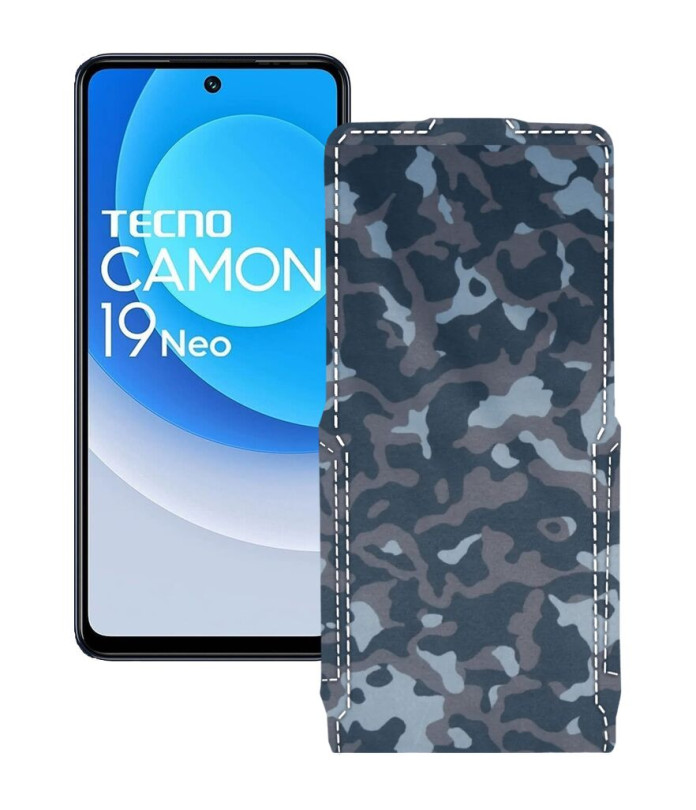 Чохол-флип з екошкіри для телефону Tecno Camon 19 Neo