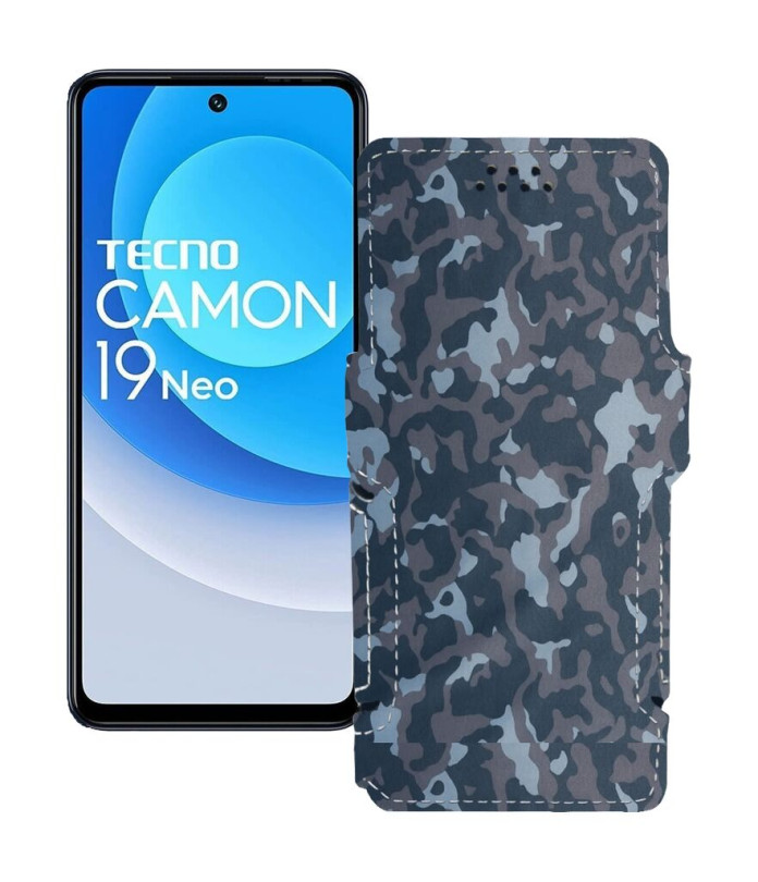 Чохол-книжка з екошкіри для телефону Tecno Camon 19 Neo