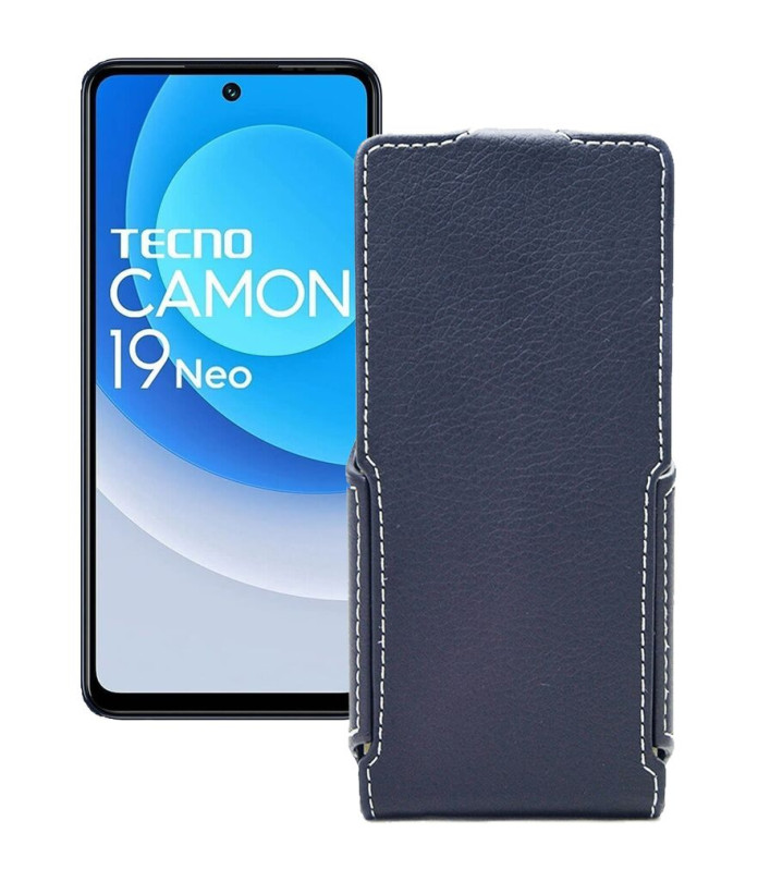 Чохол-флип з екошкіри для телефону Tecno Camon 19 Neo