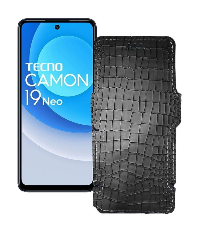 Чохол-книжка з екошкіри для телефону Tecno Camon 19 Neo