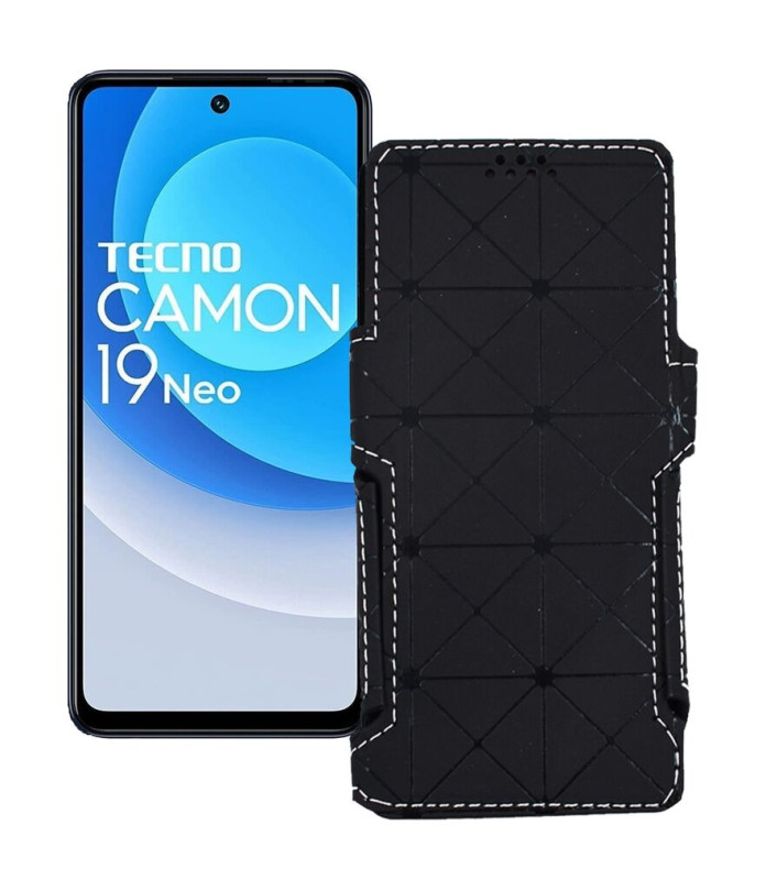 Чохол-книжка з екошкіри для телефону Tecno Camon 19 Neo