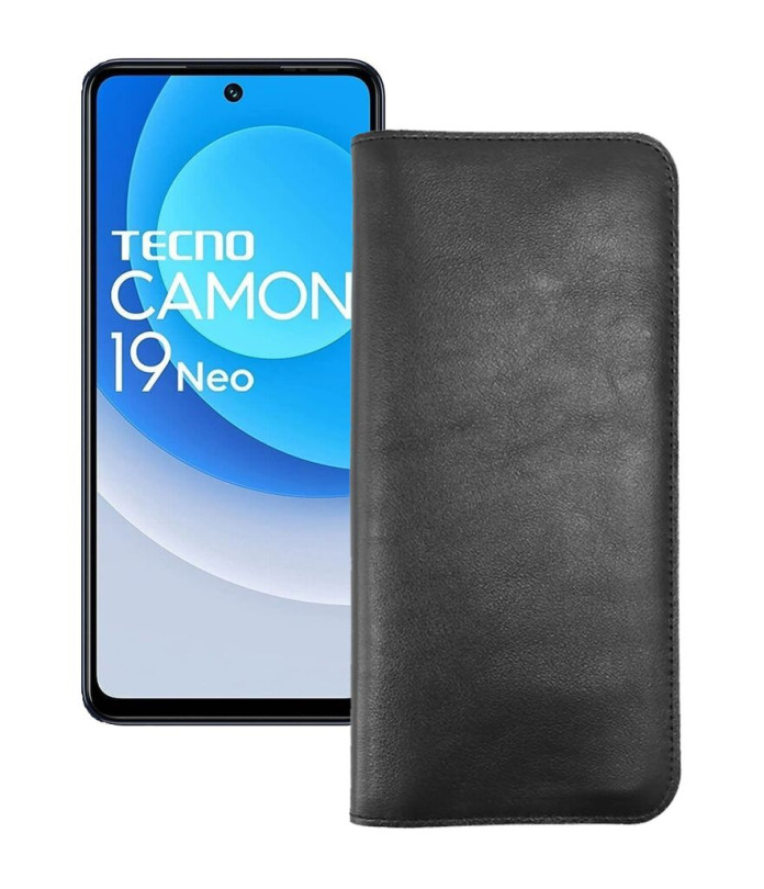 Портмоне з шкіри для телефону Tecno Camon 19 Neo