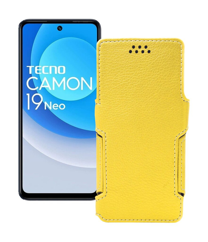 Чохол-книжка з екошкіри для телефону Tecno Camon 19 Neo