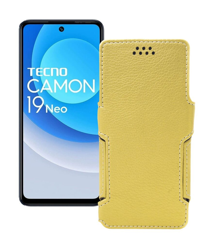 Чохол-книжка з екошкіри для телефону Tecno Camon 19 Neo