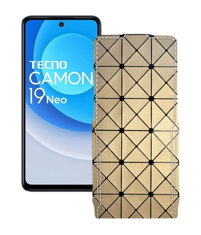 Чохол-флип з екошкіри для телефону Tecno Camon 19 Neo