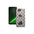 Чохол-флип з екошкіри для телефону Motorola Moto G7 Plus