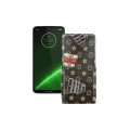 Чохол-флип з екошкіри для телефону Motorola Moto G7 Plus