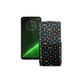 Чохол-флип з екошкіри для телефону Motorola Moto G7 Plus