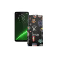 Чохол-флип з екошкіри для телефону Motorola Moto G7 Plus