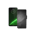 Чохол-книжка з екошкіри для телефону Motorola Moto G7 Plus