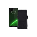 Чохол-книжка з екошкіри для телефону Motorola Moto G7 Plus