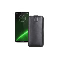 Витяжка з екошкіри для телефону Motorola Moto G7 Plus