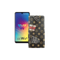 Чохол-флип з екошкіри для телефону LG W10 Alpha