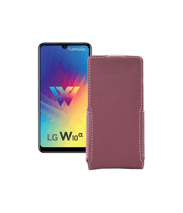 Чохол-флип з екошкіри для телефону LG W10 Alpha