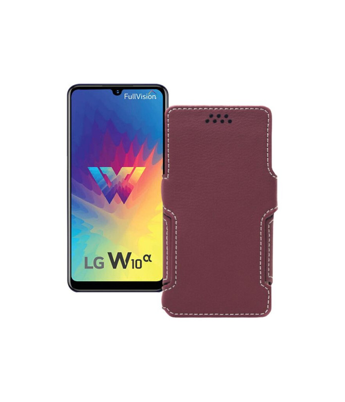 Чохол-книжка з екошкіри для телефону LG W10 Alpha