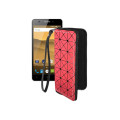 Чохол-гаманець з екошкіри для телефону Highscreen Power Five Evo