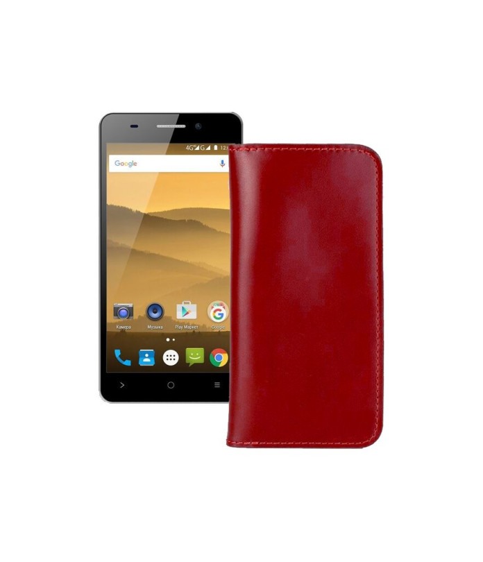 Портмоне з екошкіри для телефону Highscreen Power Five Evo