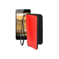 Чохол-гаманець з екошкіри для телефону Highscreen Power Five Evo