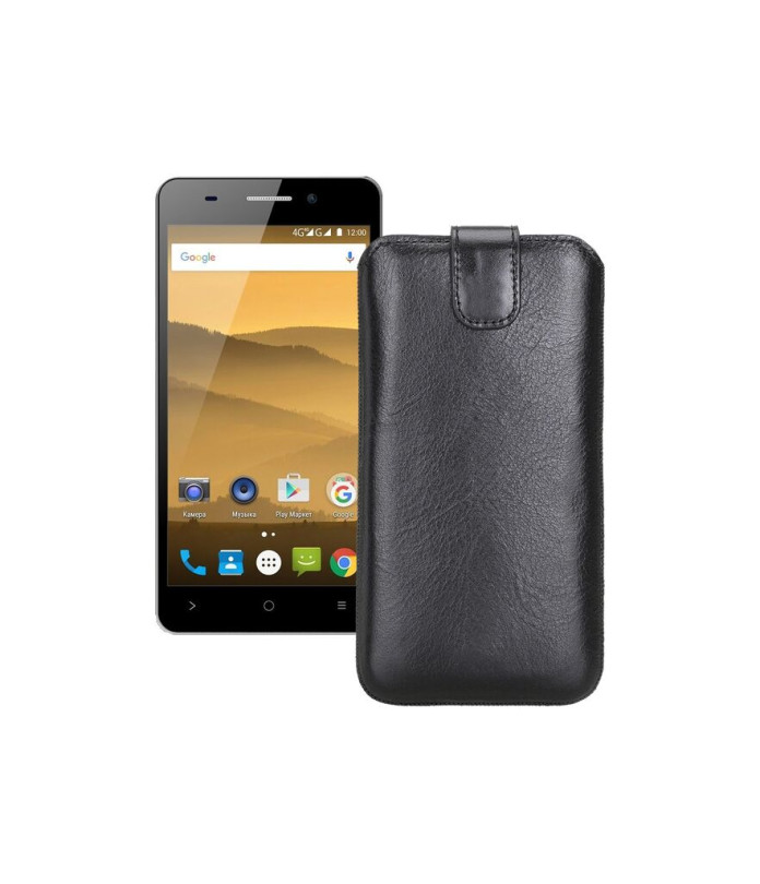 Витяжка зі шкіри для телефону Highscreen Power Five Evo