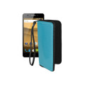 Чохол-гаманець з екошкіри для телефону Highscreen Power Five Evo
