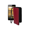 Чохол-гаманець з екошкіри для телефону Highscreen Power Five Evo