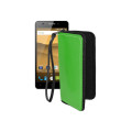 Чохол-гаманець з екошкіри для телефону Highscreen Power Five Evo