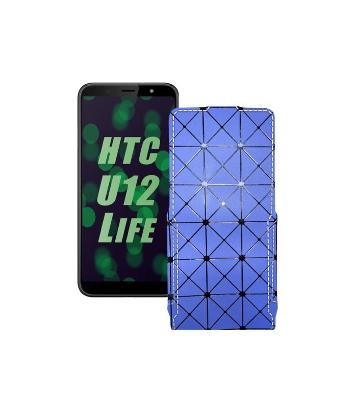 Чохол-флип з екошкіри для телефону HTC U12 life