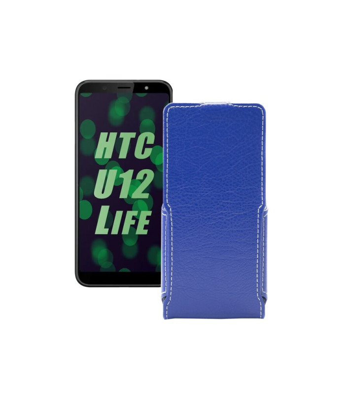 Чохол-флип з екошкіри для телефону HTC U12 life